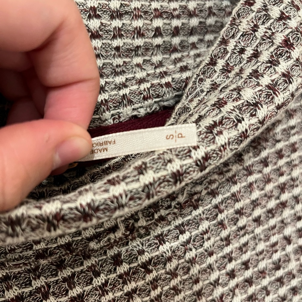 Free People Turtleneck Waffle Knit✨ - Picture 5 of 13